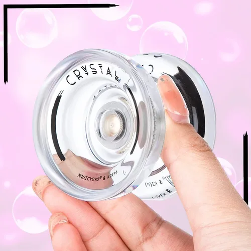 Miniatura 5 de MAGICYOYO Yoyos N11 Professional Unresponsive, paquete de 2 unidades – K2 Crystal Responsive Yoyo para niños, Yoyo de aleación de metal Pro Yoyo