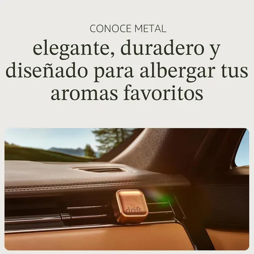 Miniatura 2 de Kit Inicial de Clips de Ventilación de Metal Drift - Ambientador de Aire para Auto - Difusor de Aroma para Auto - Eliminador de Olores Metálicos