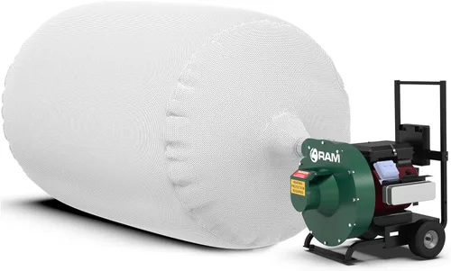 RAM - Bolsas aislantes resistentes al vacío – Tamaño 6 pies x 4 pies – Capacidad para hasta 75 pies cúbicos – Bolsa de polvo baja (10)