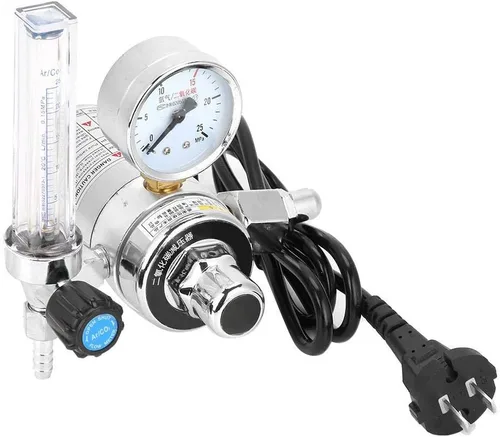 Miniatura 2 de Regulador de presión de acero inoxidable, regulador de presión de CO2 de soldadura de ahorro de energía, equipo de soldadura de calefacción