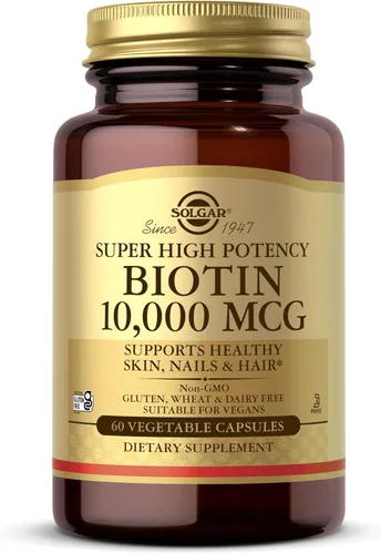 Miniatura 8 de Solgar Biotina 10000 MCG Cápsulas Vegetable, 033984523920, 1, 1