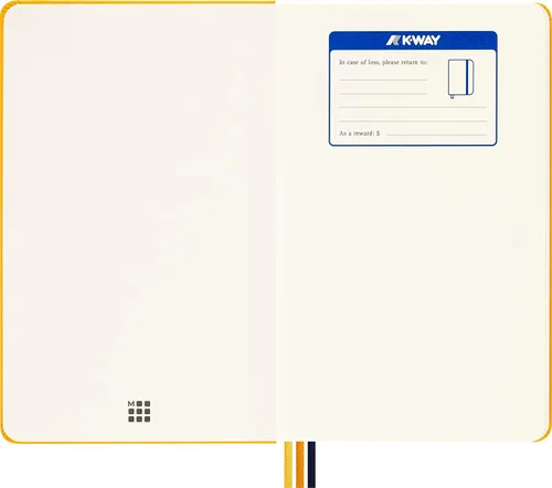 Miniatura 4 de Moleskine Limited Edition Notebook K-Way, Large, Plain, Orange (5 x 8.25)