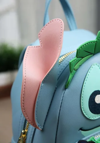 Miniatura 7 de Loungefly Disney Stitch Luau Cosplay - Bolso de hombro con doble correa para mujer, Multi, Cosplay