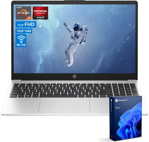 Miniatura 8 de HP Portátil empresarial 255 G10, pantalla FHD de 15.6 pulgadas, AMD Ryzen 5 7530U, 32 GB de RAM, SSD PCIe de 1 TB, teclado numérico, cámara web