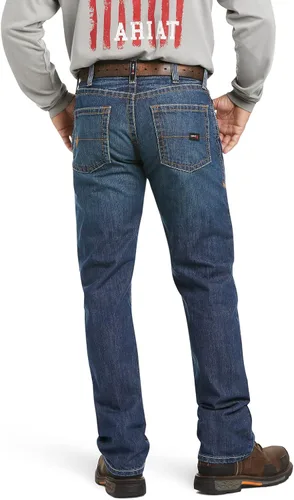 Miniatura 3 de Jeans para hombre Ariat, no Inflamable M5, ajuste entallado, corte recto