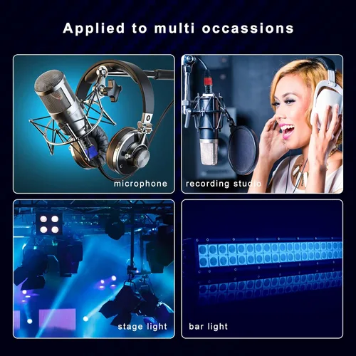 Miniatura 6 de Cables XLR, cable de micrófono XLR de 25 pies, paquete de 4 unidades, cable de altavoz XLR de 3 pines chapado en oro macho a hembra, cable