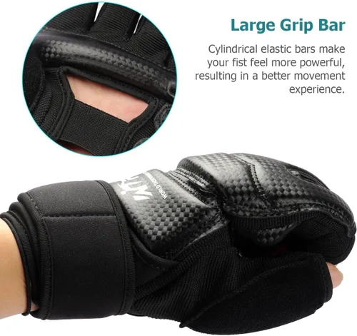 Miniatura 4 de Punch Bag Training Gloves, LangRay MMA Grappling Gloves for Sparring Martial Arts Boxing Training for Adults and Kids