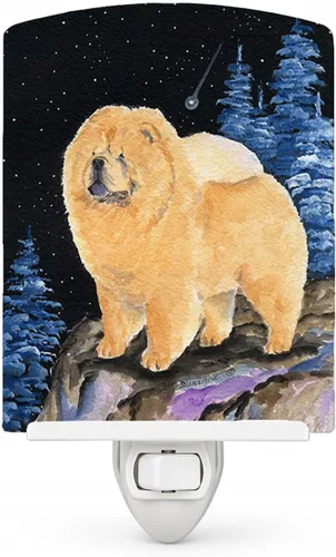Miniatura 54 de Tesoros de la Caroline Noche estrellada Chihuahua Luz, 6" x 4," Multicolor Chihuahua 08
