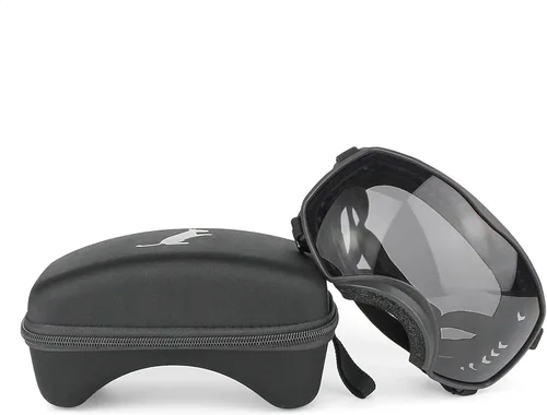 Miniatura 6 de Gafas de sol para perros de razas grandes, lentes de sol para perros de raza mediana y grande, visión amplia, protección para los ojos de mascotas