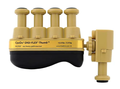 CanDo 10-3763 Digi-Flex Thumb, dorado (Gold: XXX-Heavy), 1