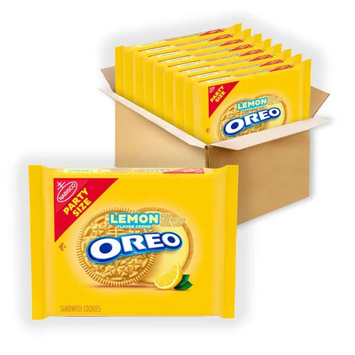 Miniatura 23 de Galletas OREO Minis tipo sándwich doradas, 12 bolsas de 3 oz