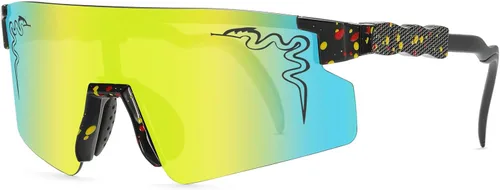 Miniatura 10 de Gafas de sol de ciclismo UV400 al aire libre para hombres, mujeres, adultos, jóvenes, niños y niñas, béisbol y softbol