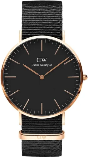 Miniatura 4 de Daniel Wellington Reloj Clásico Tela Oro Rosa (Poliéster)