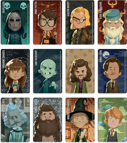 Miniatura 4 de Horrible Guild Juegos Similo Harry Potter: Un juego de cartas familiar de juego rápido - Adivina el personaje secreto, 2-8 jugadores, a partir de 8