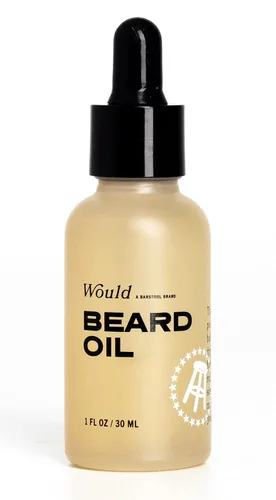 Would Barstool Sports Brand - Aceite de barba sin perfume para hombres, 1 onza líquida, suavizante hidratante y acondicionador, nutre y protege la