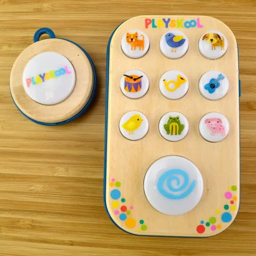 Miniatura 6 de Playskool Little Wonders Gimme-A-Ring - Teléfono de juguete - Deja mensajes telefónicos para bebé - A partir de 6 meses