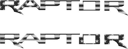 Miniatura 26 de Insertos de emblema para capó - Compatible con Ford F-150/Bronco Raptor 2021-2026 * Color OE: plata icónica