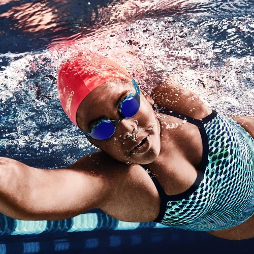 Miniatura 4 de Speedo Gafas de natación para niños Junior Hyper Flyer de 6 a 14 años Púrpura (POP Purple)