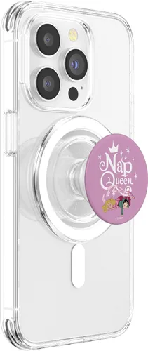 Miniatura 3 de Disney Wreck It Ralph 2 Comfy Princess Nap Queen PopSockets MagSafe PopGrip para iPhone