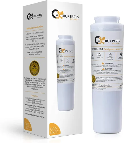 QPD UKF8001 Reemplazo para Whirlpool EDR4RXD1, filtro EveryDrop 4, 4396395, Maytag UKF8001P, UKF8001AXX-750, entrega rápida de piezas, Puriclean II,