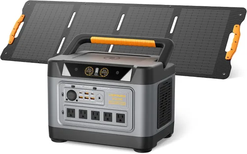 Miniatura 11 de UDPOWER Estación de energía portátil S1200 de 1200 W (sobretensión 1800 W), entrada solar máxima de 400 W, UPS, UL2743, para emergencia de RV