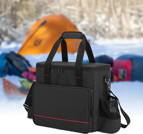 Miniatura 7 de samdew Bolsa de transporte portátil para calentador compatible con Mr. Heater MH9BX, Buddy Propano Heater Funda de transporte con bolsillos y asas