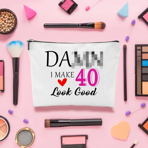 Miniatura 5 de Regalos de cumpleaños 40 para mujeres, divertidos regalos de cumpleaños de 40 años para mujeres, decoraciones de 40 y fabulosa, ideas de regalo