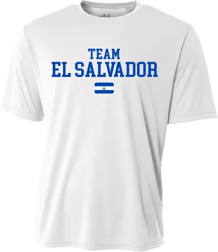 Miniatura 3 de El Salvador Team Jersey Fútbol Adulto Fútbol Bandera Nacional Logo Personalizado Nombre Número Hombres Personalizado