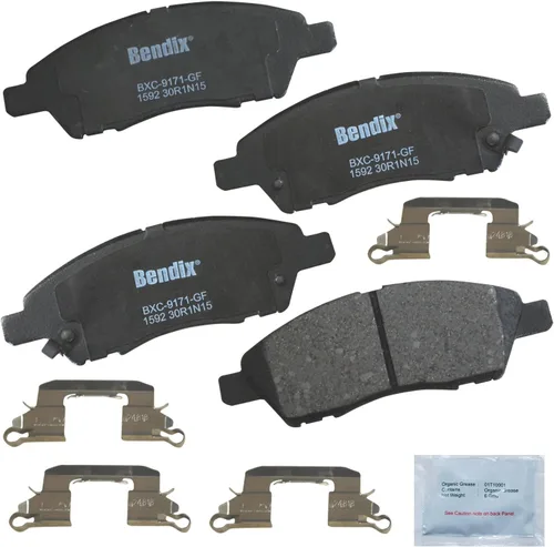 Miniatura 311 de Pastillas de freno delanteras cerámicas Bendix Priority1 CFC2302 para Hyundai Elantra 2021, Sonata 2022-2020, Kia K5 2023-2021