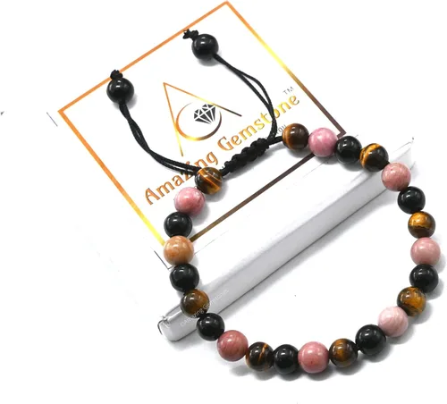 Miniatura 70 de Pulsera del zodiaco de cristales curativos