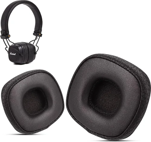 Miniatura 10 de Krone Kalpasmos Almohadillas de repuesto para auriculares Marshall Major III/IV, compatible con almohadillas Marshall Major 3/4, piel de cordero
