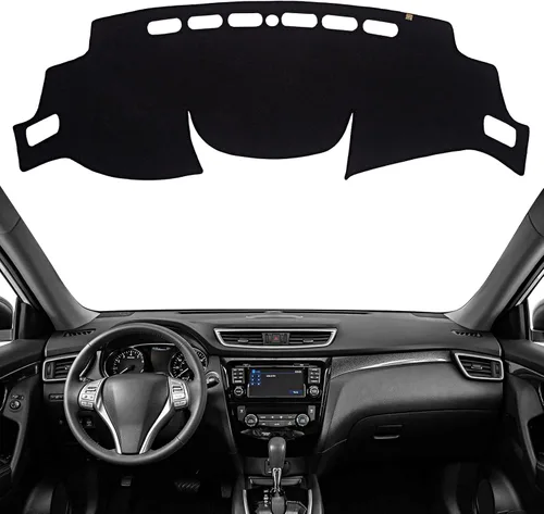 Miniatura 17 de Alfombrilla Protectora para Salpicadero Compatible con Nissan Altima 2012-2007 (Código de Cuerpo L32, Sin Modelos HUD), Alfombrilla Antirreflejos
