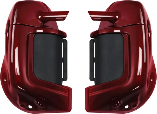 Miniatura 13 de TCT-MOTORPARTS Guantera de carenados de pierna ventilada inferior ABS para Harley Touring Road King, Street Glide, Electra Glide, Ultra-Classic
