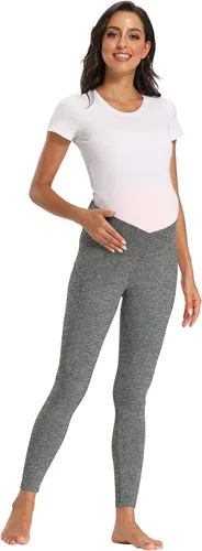 Miniatura 6 de Foucome Leggings de maternidad de apoyo súper suaves para mujer