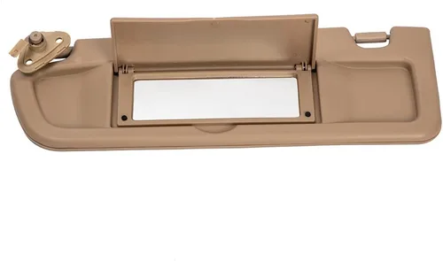 Miniatura 2 de Visera solar para conductor, lado izquierdo, compatible con Honda Civic 2006 2007 2008 2009 2010 2011, reemplaza 83280-SNA-W01ZB, color beige