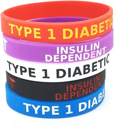 GMXLin Pulsera de silicona con identificación de alerta médica, pulsera de emergencia de conciencia médica de goma deportiva para hombres y mujeres