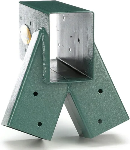 Miniatura 7 de Eastern Jungle Gym Fácil 1-2-3 Soportes A-Frame 2 para juego de swing con todos los hardware de montaje, verde