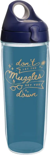 Miniatura 13 de Tervis Traveler Harry Potter Don't Let Muggles Get You Down Vaso de triple pared aislado para viajes, mantiene las bebidas frías y calientes, 20