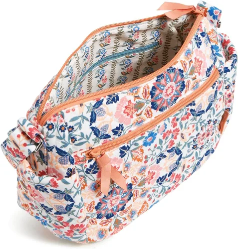 Miniatura 3 de Vera Bradley Bolso cruzado de algodón para mujer