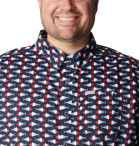 Miniatura 9 de PFG Super Slack Tide Camp - Camiseta para hombre, color gris
