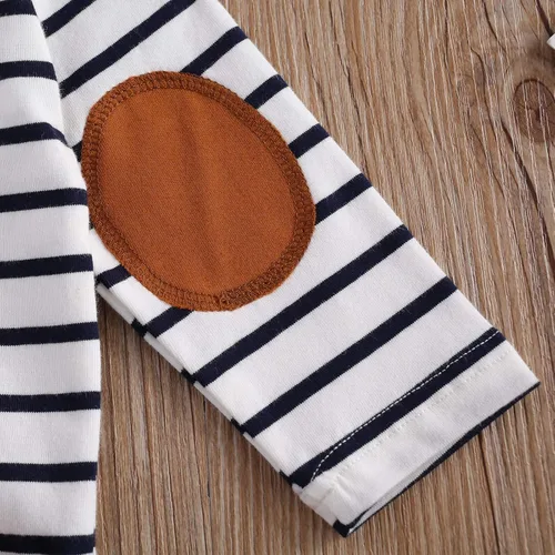 Miniatura 4 de Ropa de punto acanalado de algodón para bebés, niñas y niños, recién nacidos enterizo de manga larga, pantalones largos unicolor, atuendos de otoño