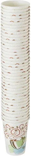 Miniatura 2 de Vaso térmico Dixie 5356CD, de papel, de 16 onzas, con diseño sueños de café, paquete de 50 (caja de 20 cartones)