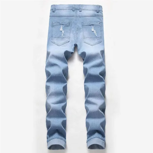 Miniatura 2 de Pantalón de jean elastizado ajustado moderno para hombre