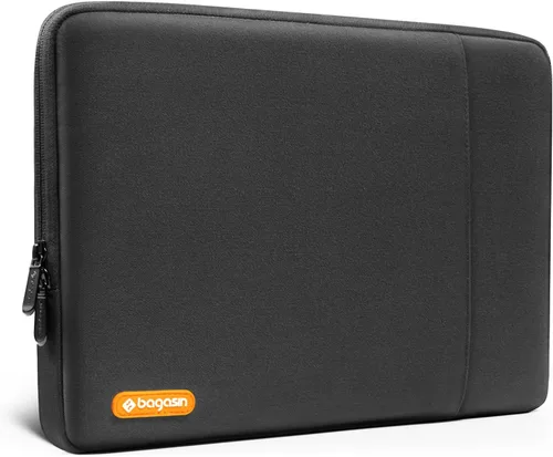 bagasin Funda para laptop de 13 pulgadas, compatible con MacBook Air M5/M4/M3/M2/M1 de 13 pulgadas (2018-2026), funda para computadora con bolsillo