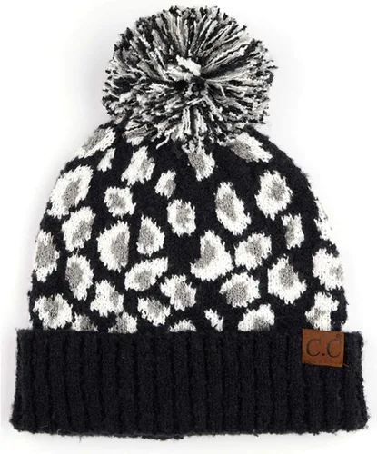 Miniatura 2 de Juego de 3 piezas con gorro con pompón, bufanda y guantes de punto trenzado, suave, elástico, abrigado y a la moda