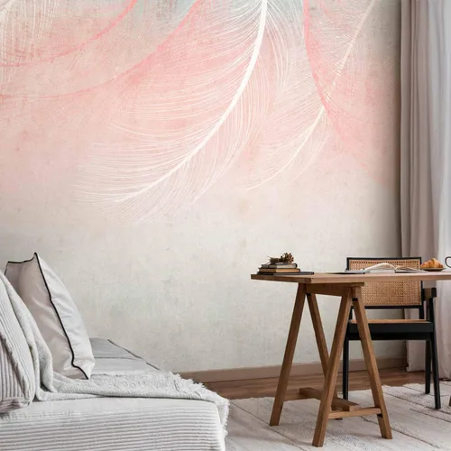 Miniatura 50 de artgeist Mural de pared de plumas de 98 x 69 pulgadas, tamaño XXL, no tejido, de forro polar, para decoración de pared, impresión fotográfica, #10