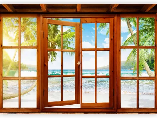 Miniatura 17 de artgeist Mural de pared prémium Isla tropical, 79 x 55 pulgadas, papel tapiz no tejido, decoración de pared de forro polar, impresión fotográfica