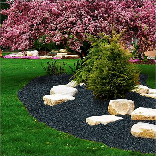 Miniatura 2 de NuPlay Rubber Nugget abono de goma para jardinería, barrera para maleza