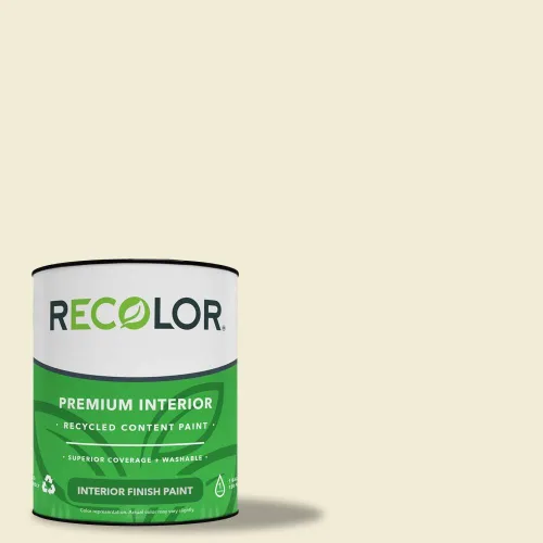 Miniatura 13 de RECOLOR Pintura de Látex Ecológica Premium para Interiores para Paredes, Muebles y Habitaciones con Acabado Cáscara de Huevo, 1 Cuarto de Galón