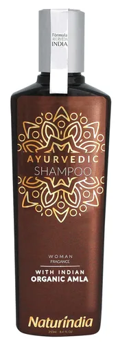 Champú orgánico ayurvédico para el crecimiento del cabello Amla Indian Vitalize Formula para cabello brillante y fuerte con vitamina C y hierbas